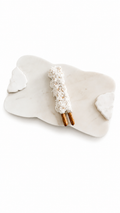 Golden Coconut Caramel Crunch Gourmet Pretzel | Premium White Chocolate Pretzel | Handcrafted Gourmet Dessert | Fruniva
