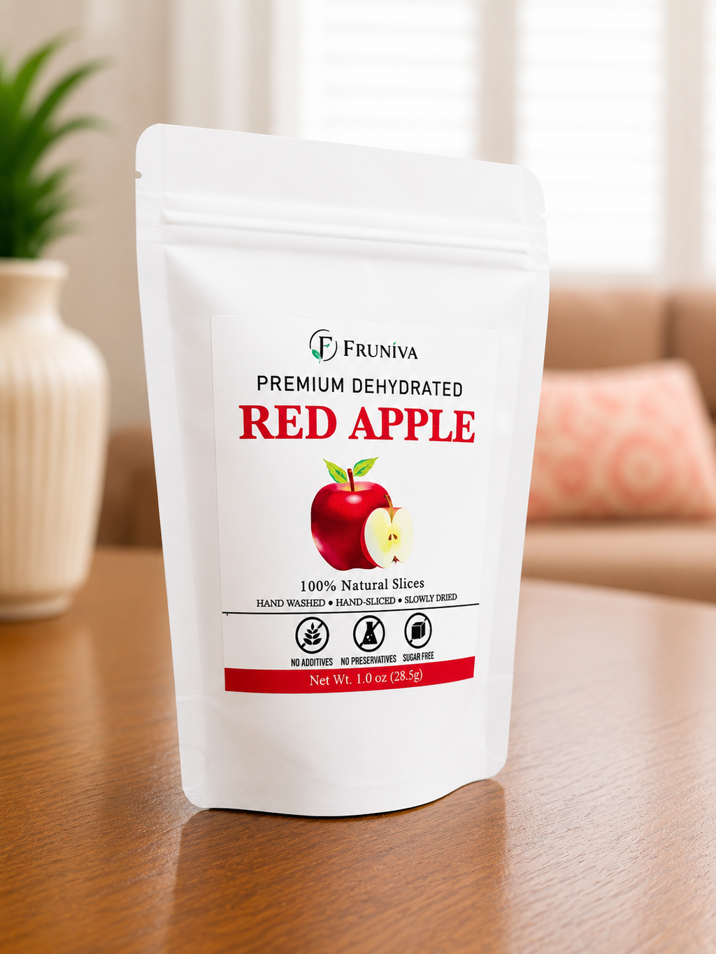 Premium Dehydrated Red Apple | 100% Natural | No Added Sugar