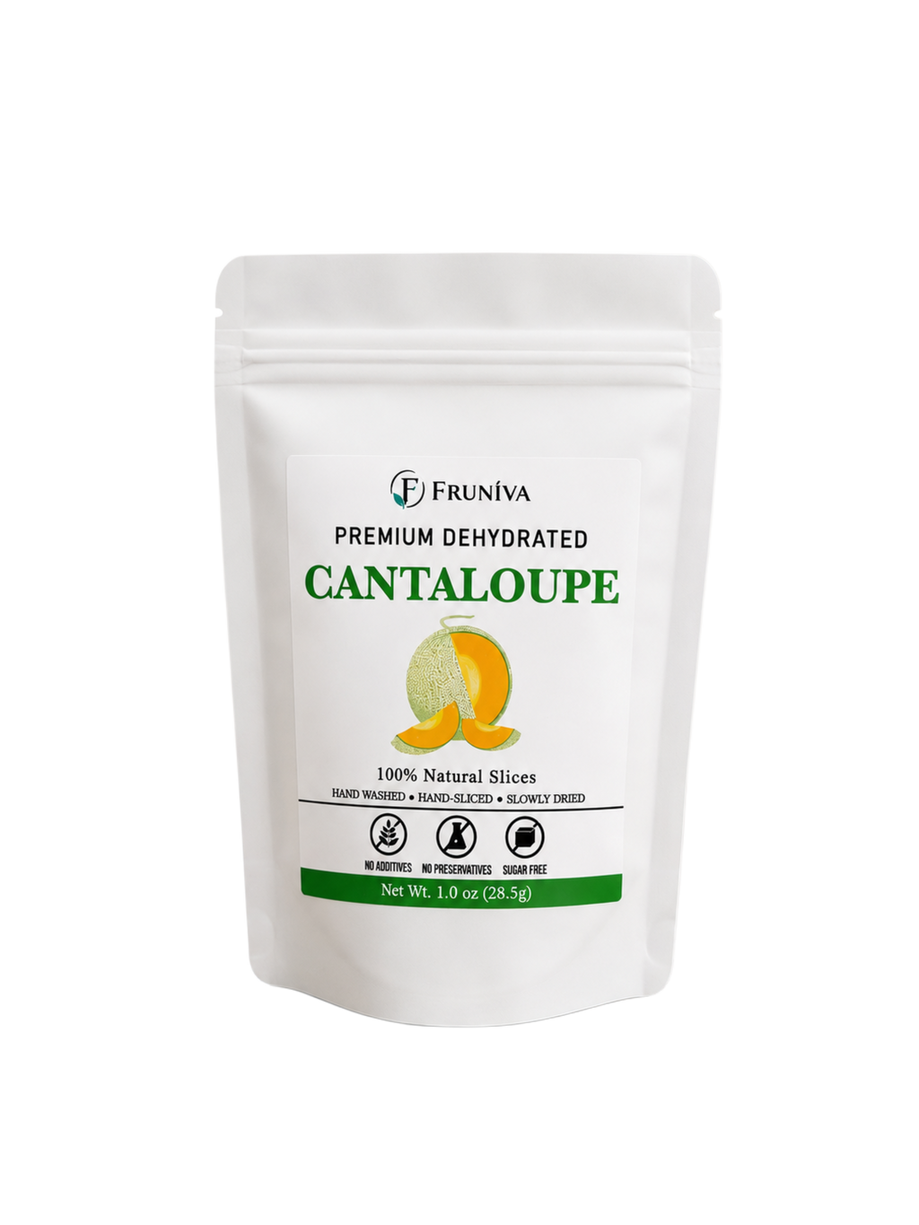 Premium Dehydrated Cantaloupe | 100% Natural | No Added Sugar