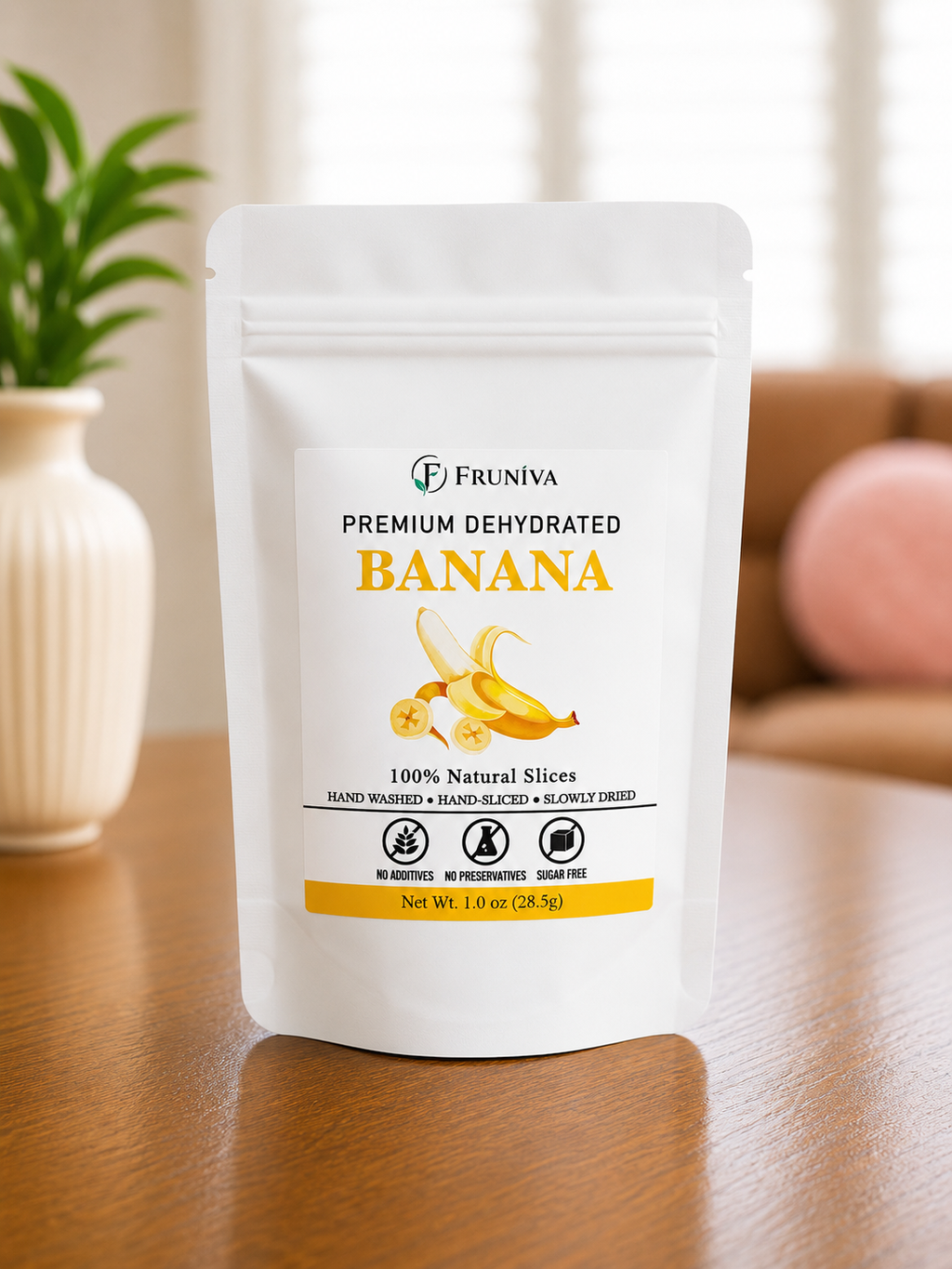 Premium Dehydrated Banana | 100% Natural | No Added Sugar