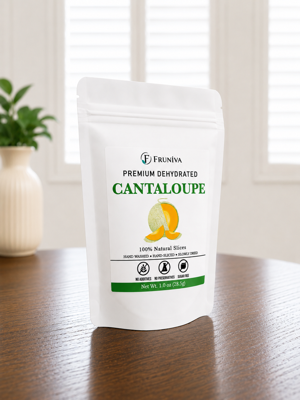 Premium Dehydrated Cantaloupe | 100% Natural | No Added Sugar