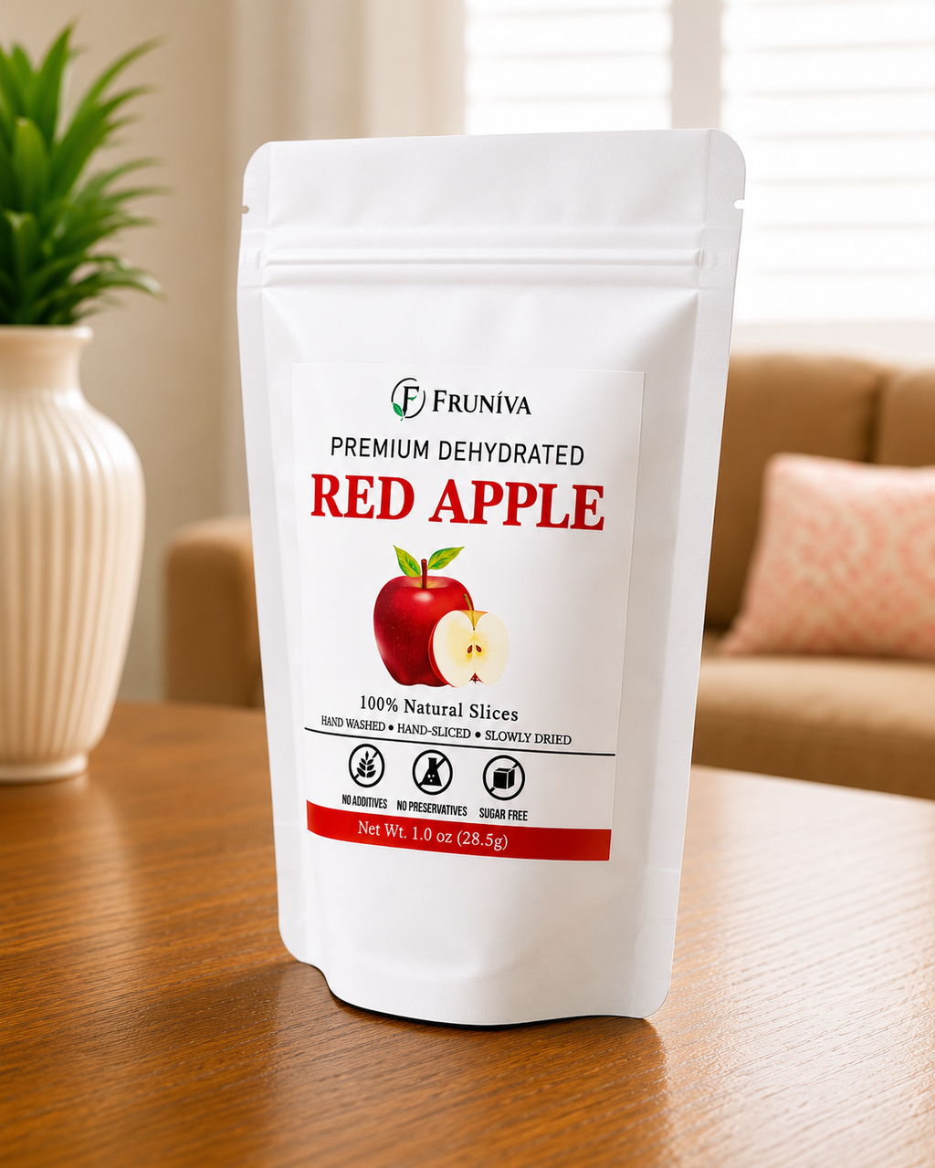 Premium Dehydrated Red Apple | 100% Natural | No Added Sugar