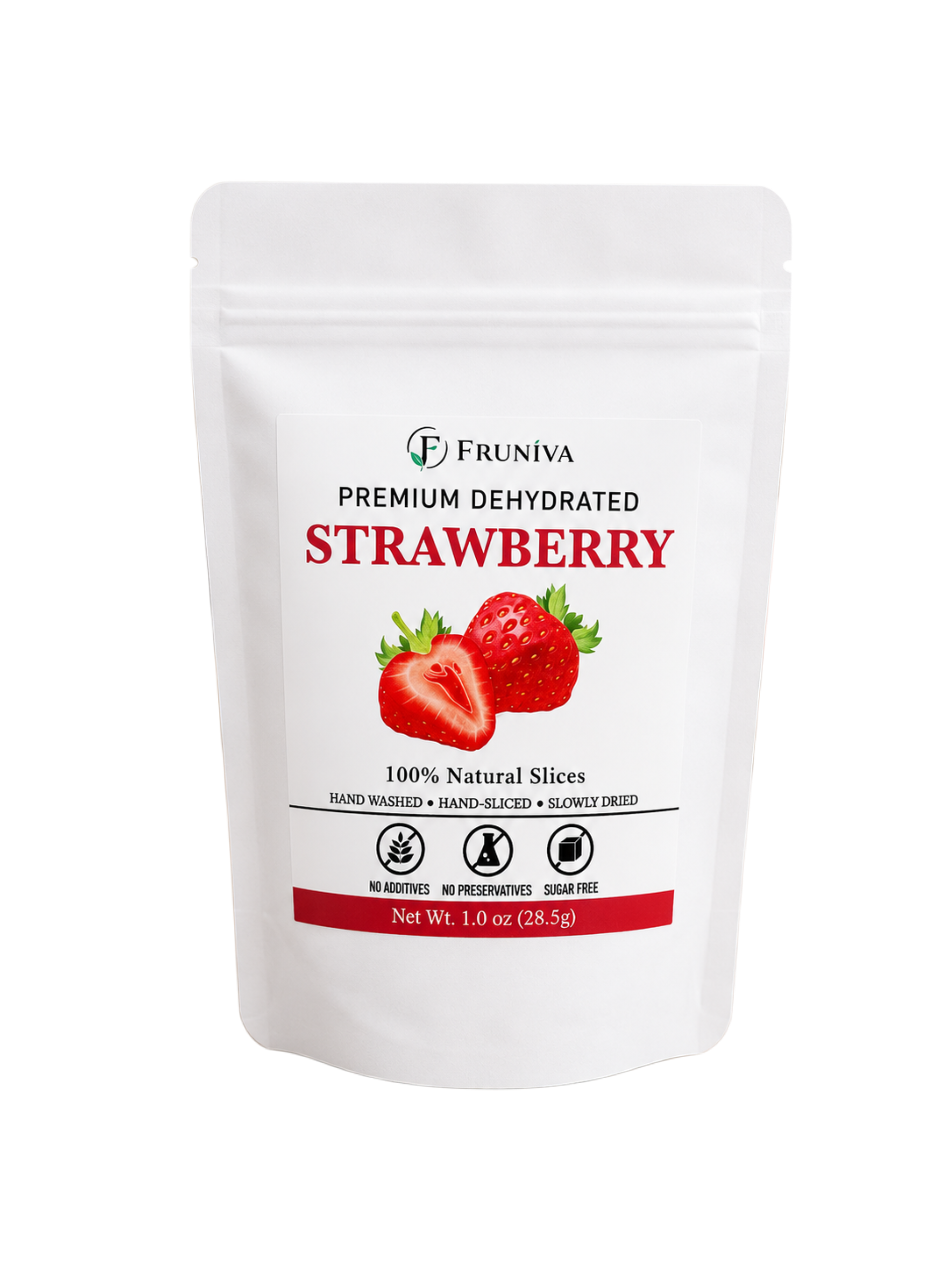 Premium Dehydrated Strawberry-No Sugar Added Healthy Snack