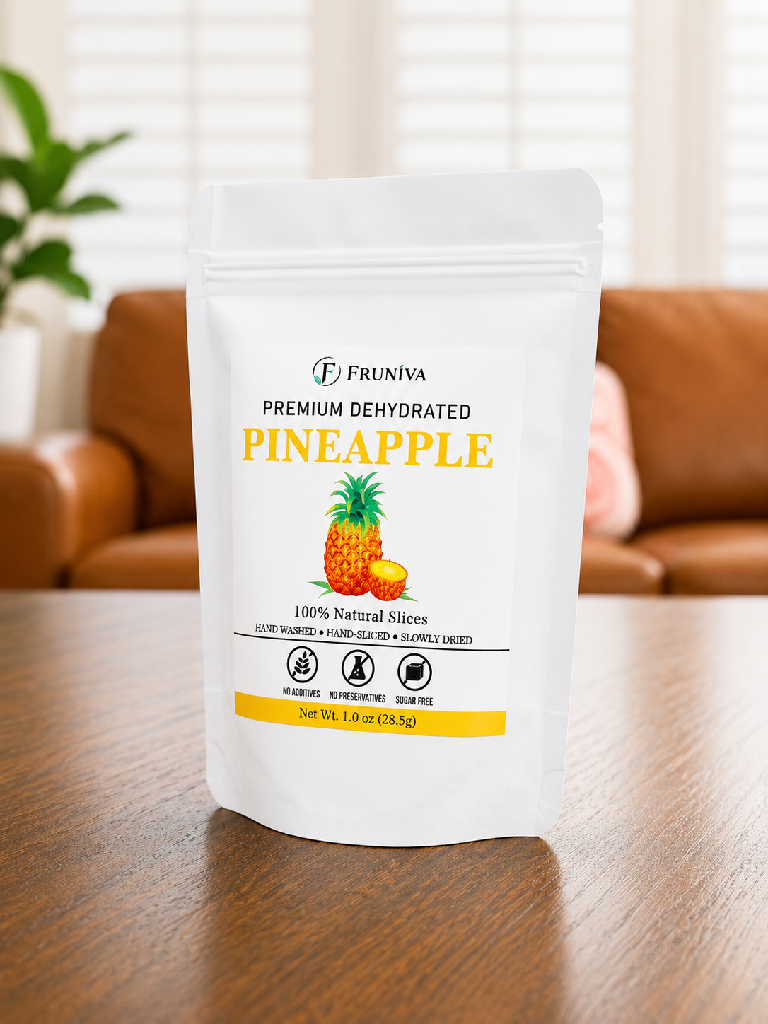 Premium Dehydrated Pineapple | 100% Natural | No Added Sugar