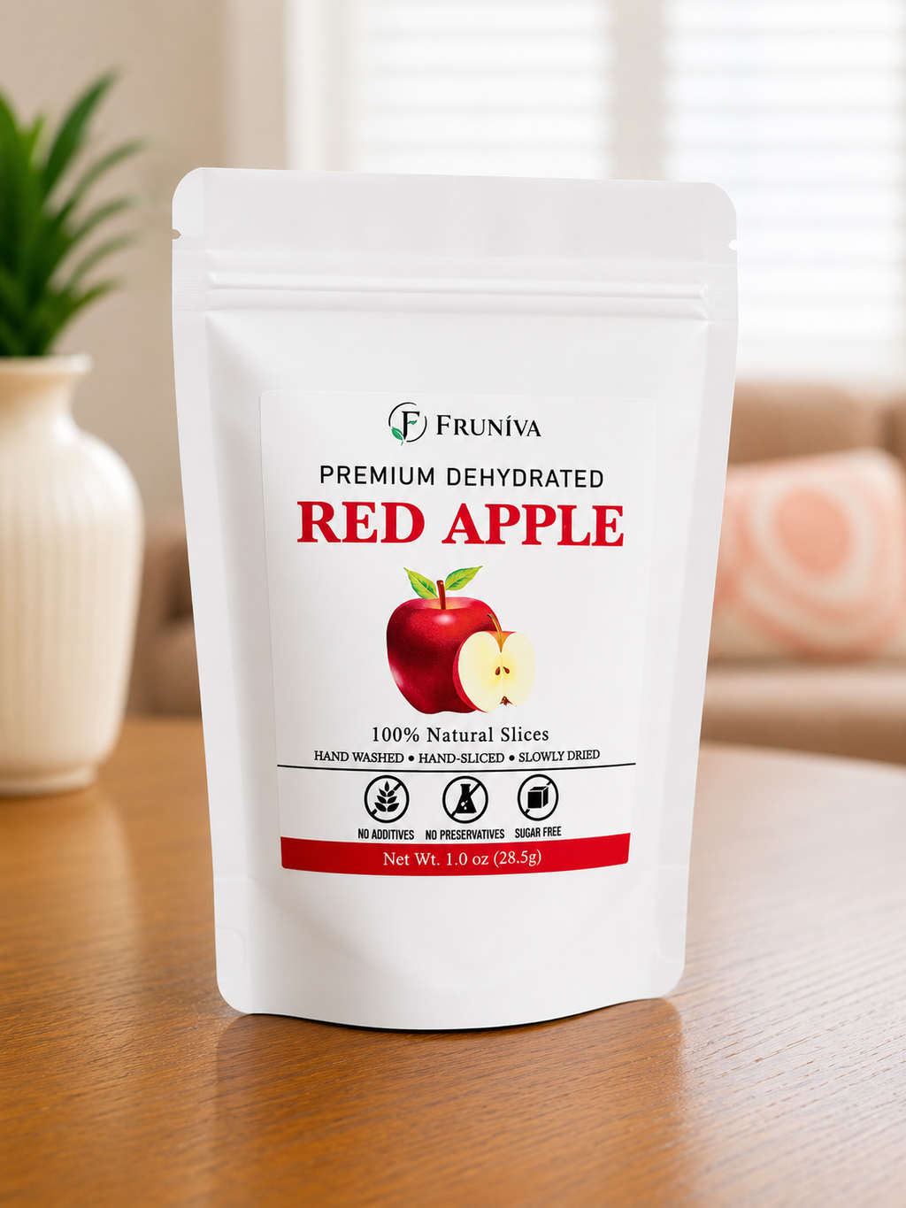 Premium Dehydrated Red Apple | 100% Natural | No Added Sugar