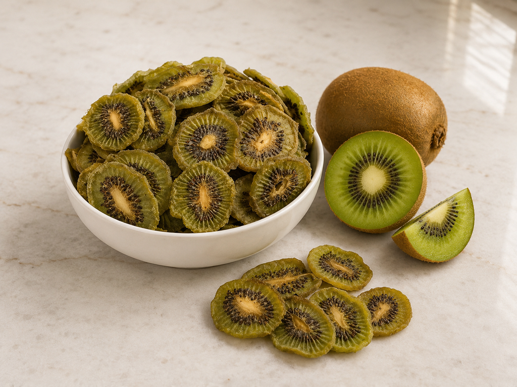 Premium Dehydrated Kiwi - No Sugar Added Healthy Snack
