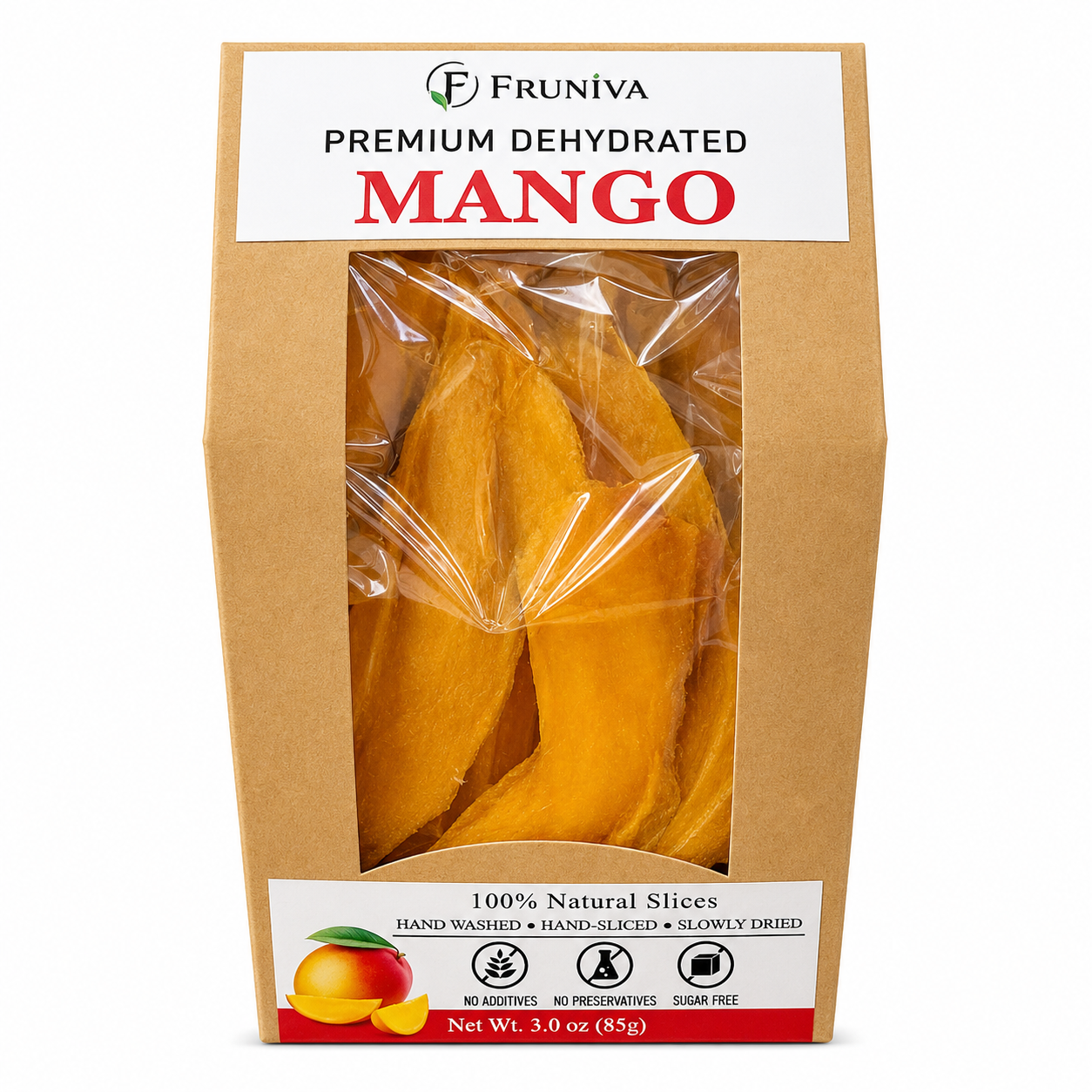 Premium Dehydrated Mango - No Sugar Added Heathy Snack