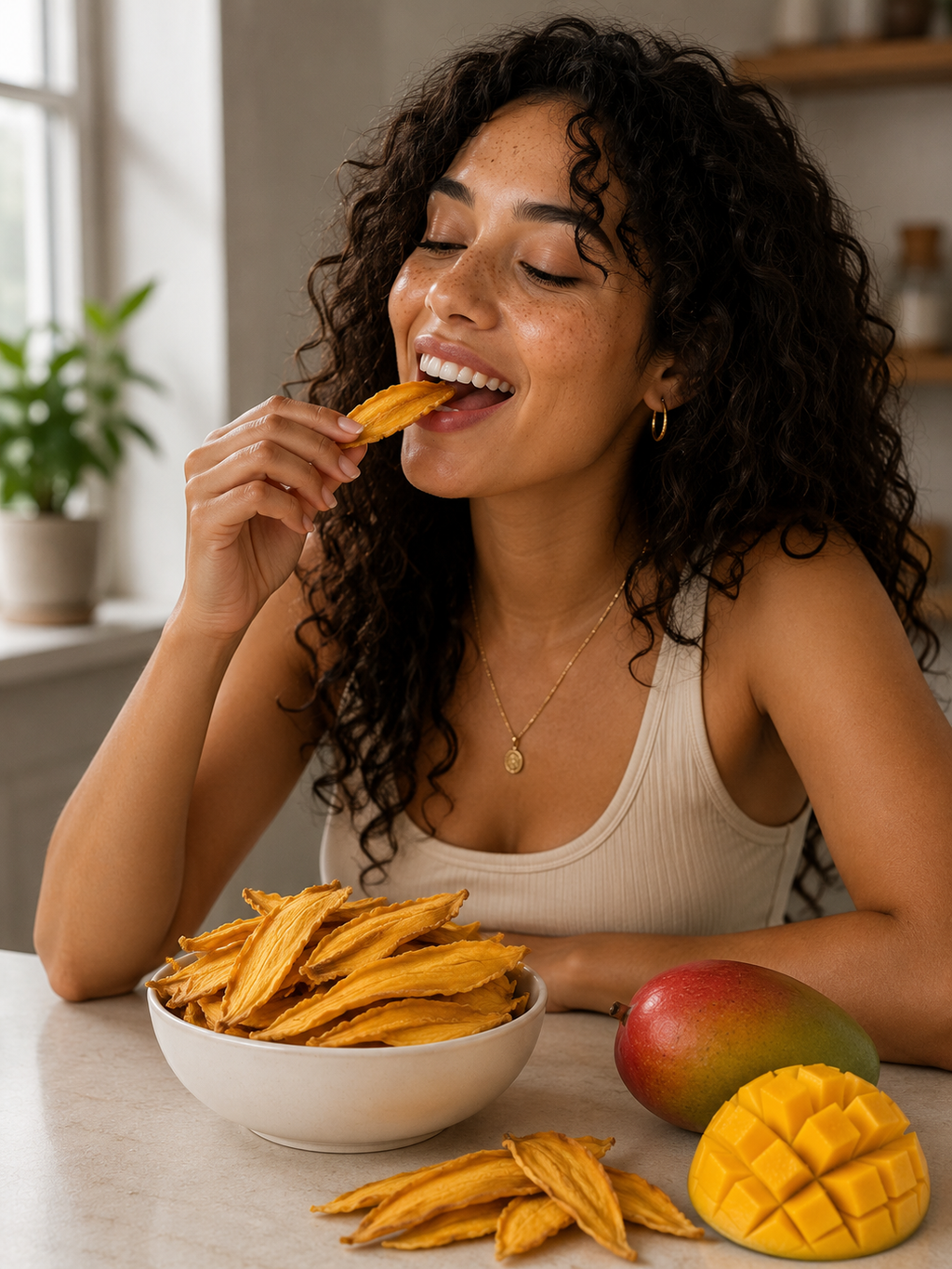 Premium Dehydrated Mango - No Sugar Added Heathy Snack