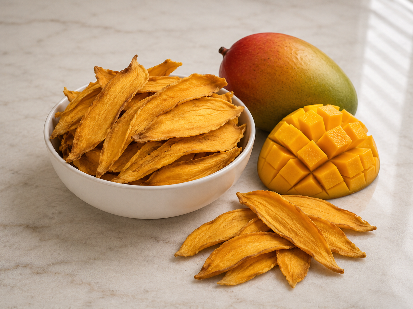 Premium Dehydrated Mango - No Sugar Added Heathy Snack