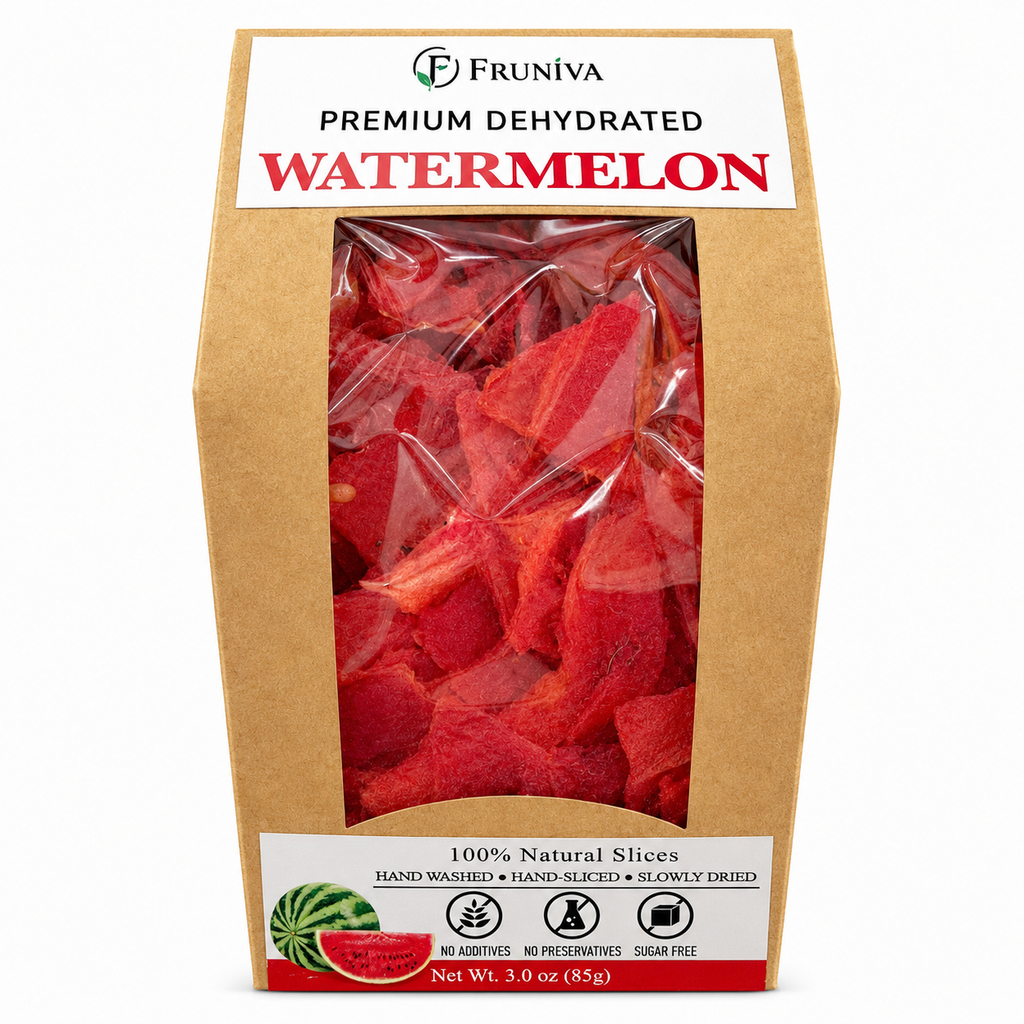 Premium Dehydrated Watermelon - No Sugar Added Healthy Snack